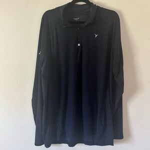 Old Navy Black ¼ Zip Pullover